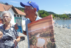 Najstariji kupač Panonskih jezera Mujo Sinanović danas slavi svoj 98. rođendan