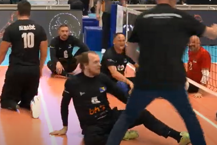 Bh. sjedeći odbojkaši deklasirali Srbiju i ostvarili plasman u finale Evropskog prvenstva