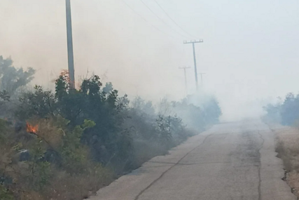 Požar u Neumu se približio kućama, stanje alarmantno