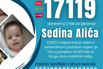 Maleni Sedin (4) je napravio prve korake: Ne dopustimo da prestane hodati