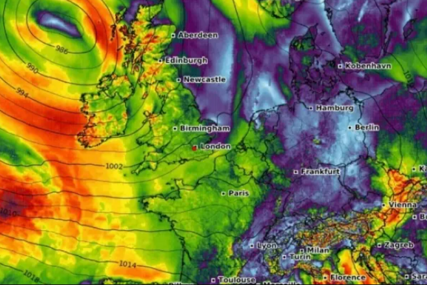 Pogledajte šta juri prema Evropi, Severe Weather upozorava: 'Moglo bi biti vrlo opasno'