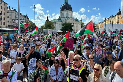 Demonstranti u Švedskoj traže prekid izraelskih napada na Gazu