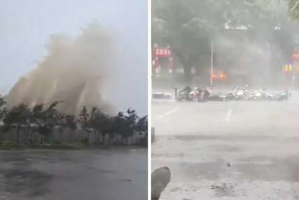 VIDEO Tajfun poplavio dijelove Vijetnama, vjetar puhao 166 kilometara na sat