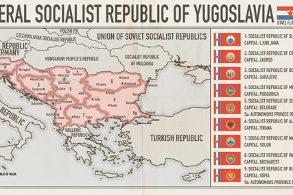 Ovako bi SFRJ izgledala da se ostvario Titov plan: Od Klagenfurta do Istanbula