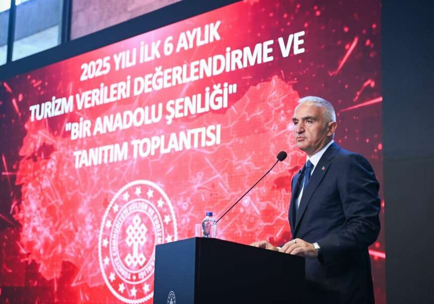 FOTO: MEHMET NURI ERSOY, MINISTAR KULTURE I TURIZMA REPUBLIKE TURSKE