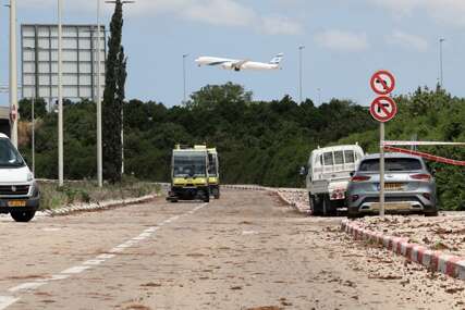 Raketni napad Huta poremetio izraelski zračni saobraćaj, uzrokovao privremeno zatvaranje aerodroma "Ben Gurion"