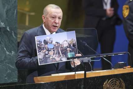 Erdogan na zasjedanju UN-a pokazao fotografije iz Gaze: "Ovo je najniža tačka čovječanstva"