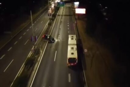 Jeziv snimak udesa Darka Lazića iz zraka osvanuo na mrežama