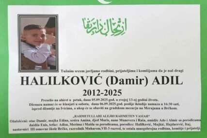 Tuga u BiH: Preminuo 13-godišnji dječak Adil Halilković