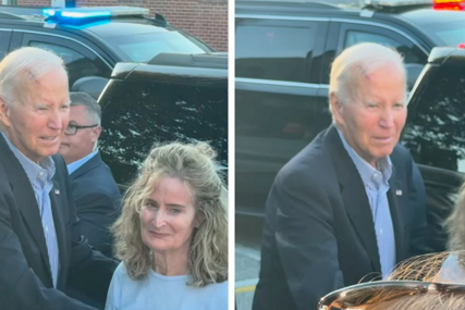 Joe Biden snimljen s ožiljkom na glavi (VIDEO)