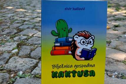 Uskoro nova knjiga Elvira Halilovića BILJEŽNICA GOSPODINA KAKTUSA