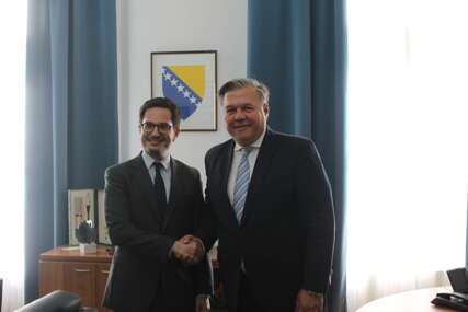 Brkić sa ambasadorom Francuske Delmasom: Važnost očuvanja institucija, stabilnosti, sigurnosti i poštivanja pravne države