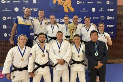 Džudo reprezentacija BiH osvojila ekipno zlato na Balkanskom prvenstvu