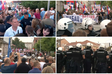 Širom Srbije skupovi za i protiv blokada: Najnapetije bilo u Šapcu i Čačku