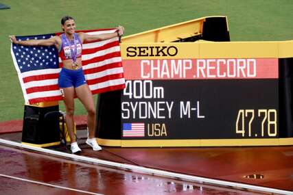 Amerikanka osvojila zlato na 400 metara i oborila rekord svjetskih prvenstava