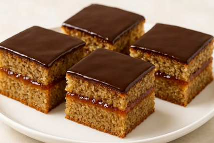 Brzi desert od jednostavnih sastojaka: Sočne griz kocke s jabukama i orasima