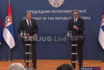 Dodik iz Beograda: Cilj nam je ujedinjenje sa Srbijom. Vučić: Srbija je iza vas!