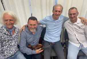 FOTO: FANTASTIČNA MUZIČKA EKIPA, SENAD, SALKO, ELO I ANTO