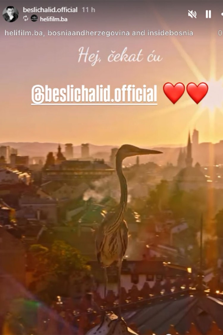 FOTO: INSTAGRAM/BESLICHALID.OFFICIAL/ SCREENSHOT