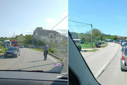Novi problemi u Sanskom Mostu: Srbijanski prijevoznici blokirali put, policija morala reagovati