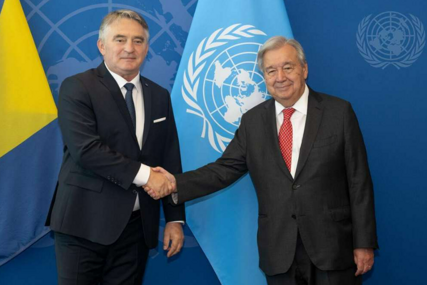 Komšić i Guterres u New Yorku: UN nastavlja podršku BiH, implementirati Rezoluciju o Srebrenici