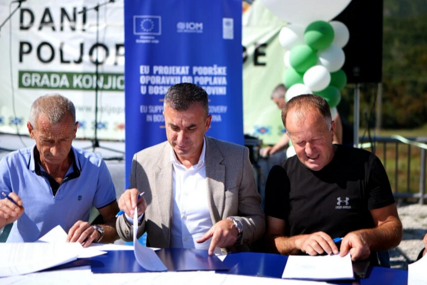 U Konjicu potpisani ugovori s poljoprivrednim proizvođačima, projekte finansira Evropska unija