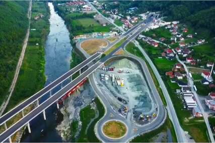 Autoput od Zenice do Tešnja: Pogledajte najnoviji snimak dronom