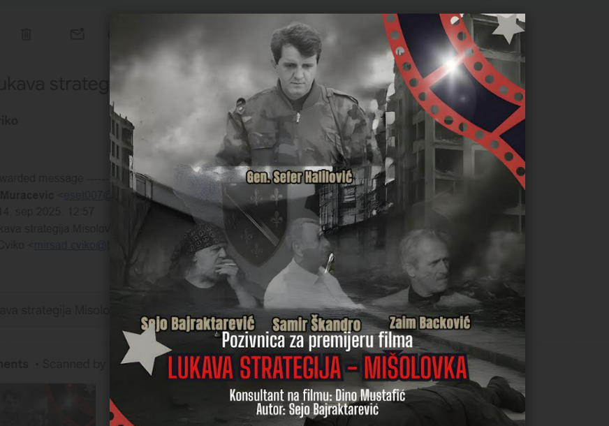 FOTO: USTUPLJENA FOTOGRAFIJA