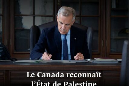 Kanada zvanično priznala državu Palestinu