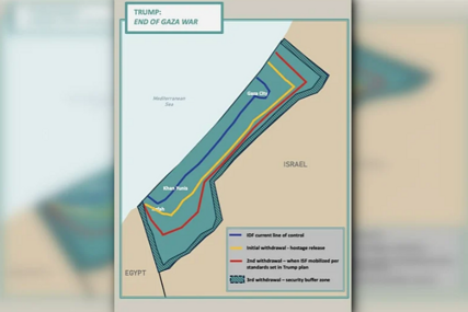 Objavljena mapa povlačenja IDF-a u tri faze i kako bi Gaza trebala izgledati nakon rata