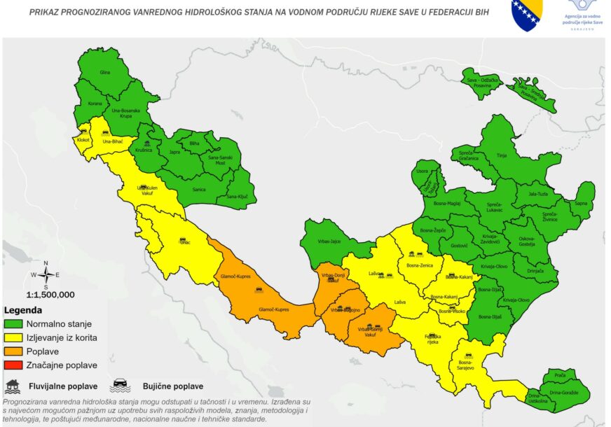FOTO: AGENCIJA ZA VODNO PODRUČJE RIJEKE SAVE