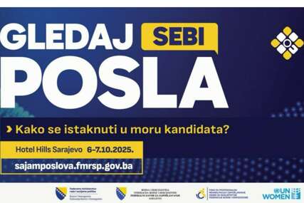 „Gledaj sebi posla“: Sajam poslova koji donosi nove prilike i odgovore na izazove tržišta rada, 6. i 7. oktobra u Sarajevu