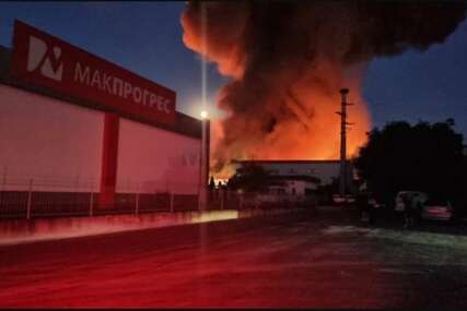 Sjeverna Makedonija: 16 osoba ozlijeđeno u požaru tvornice