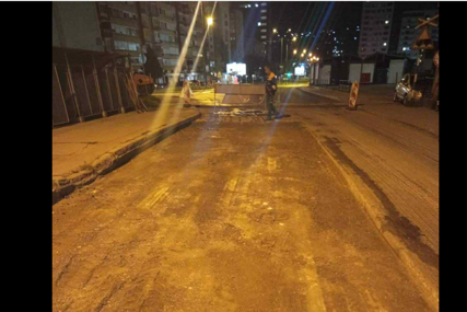 OBUSTAVA SAOBRAĆAJA, ASFALTIRA SE ULICA U KS od 22:00 sata do 06:00 sati ujutro