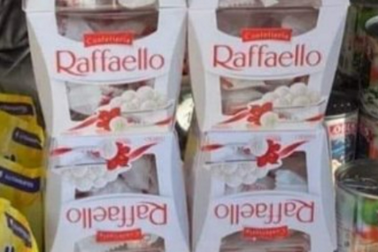 Urnebesan natpis iz prodavnice u Srbiji: Pogledajte kako su nazvali Raffaello