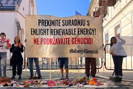 Aktivisti u Zagrebu traže prekid saradnje s izraelskom kompanijom zbog genocida u Gazi
