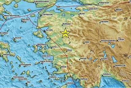 Zemljotres magnitude 4,9 stepeni pogodio zapadnu Tursku