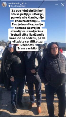 FOTO: OBJAVA BOTIĆA. INSTAGRAM