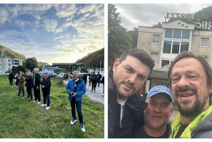 Na imanju legendarnog pjevača: Poznati bh. frizer Elvir Bajrić emotivno se oprostio od Halida Bešlića (VIDEO)