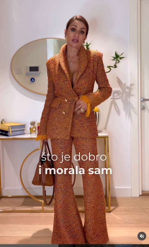 FOTO: SUZANA PERIĆ/INSTAGRAM/SCREENSHOT