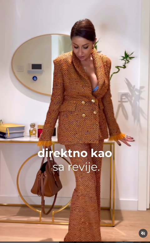 FOTO: SUZANA PERIĆ/INSTAGRAM/SCREENSHOT