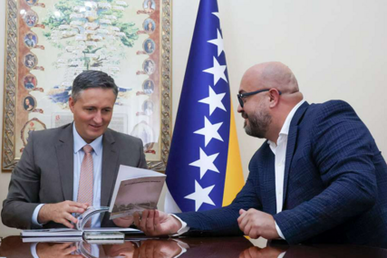 Bećirović razgovarao s ministrom Štetom o podršci infrastrukturnim projektima