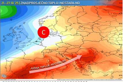 Uskoro slijede ugodnije temperature, a dotad...