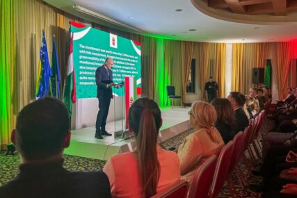 Bradara i Bošnjak na prijemu povodom mađarskog nacionalnog praznika u Sarajevu