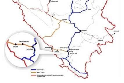 Potpisan ugovor od preko 100 miliona KM: Kreće gradnja brze ceste ka Hrvatskoj