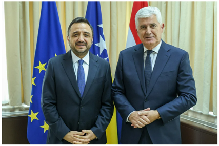 Čović i novi ambasador Turske razgovarali o političkim prioritetima i izmjenama Izbornog zakona