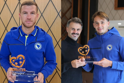 Edin Džeko i Amar Dedić dobili posebna priznanja (FOTO)