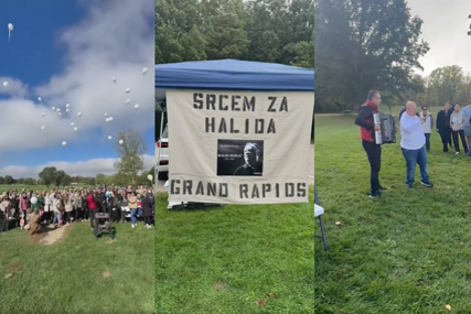 Od Halida Bešlića se oprostio i daleki Michigan: Brojni građani Grand Rapidsa odali počast legendi