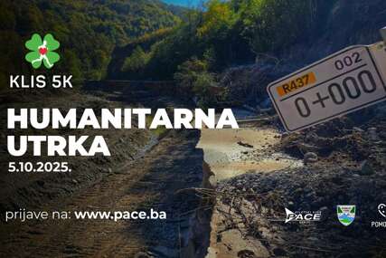 Sutra humanitarna trka Klis 5K – u znak sjećanja na 27 žrtava poplava