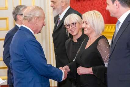 Borjana Krišto prisustvovala je prijemu koji je priredio britanski kralj Charles III